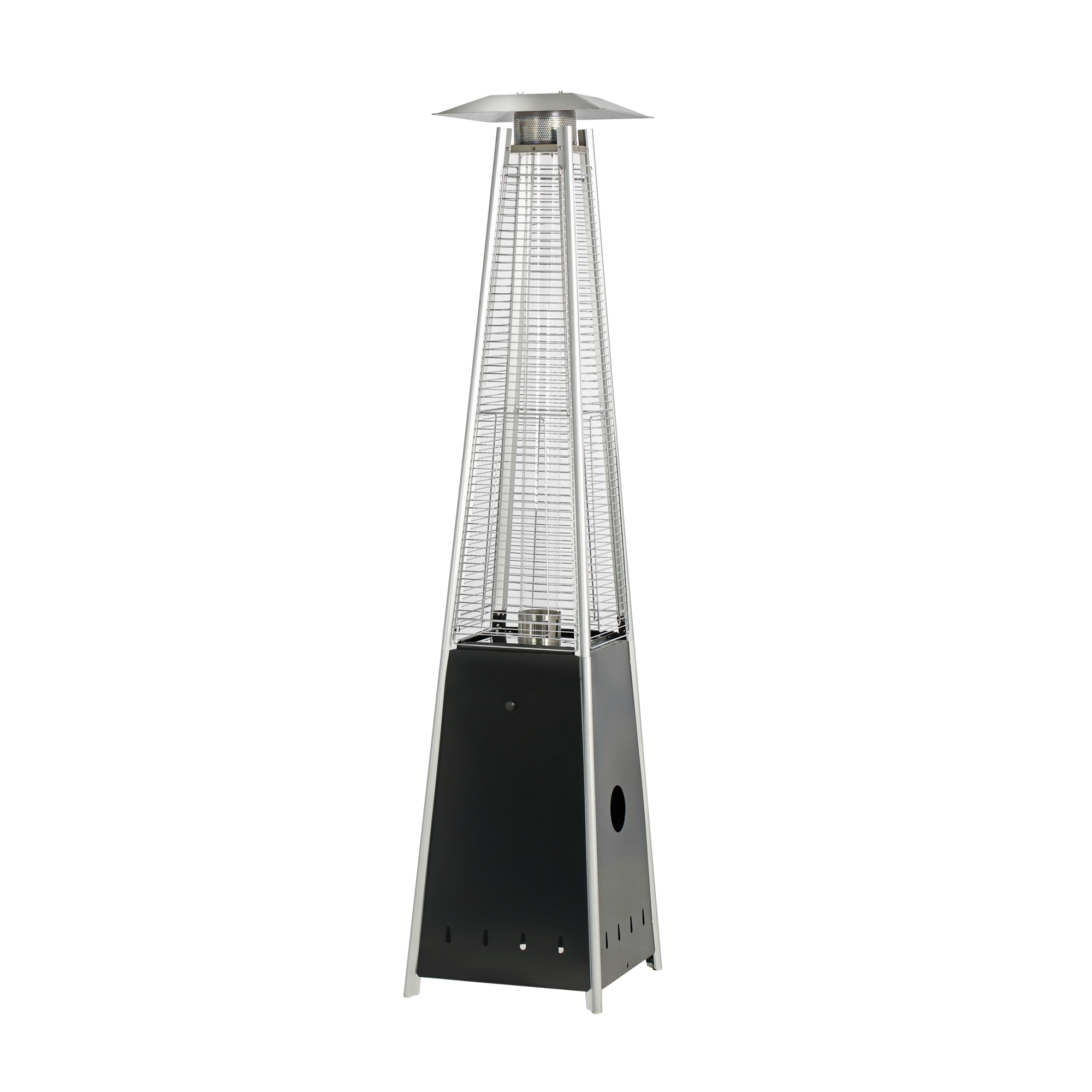 Heatmaxx Pyramid Flame Propane Patio Heater - 40,000 BTU, Electronic Ignition, Model# SRPH98